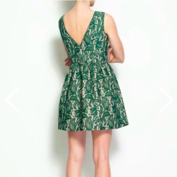 “ZARA” Tulip Lace Overlay Dress - Picture 2 of 16